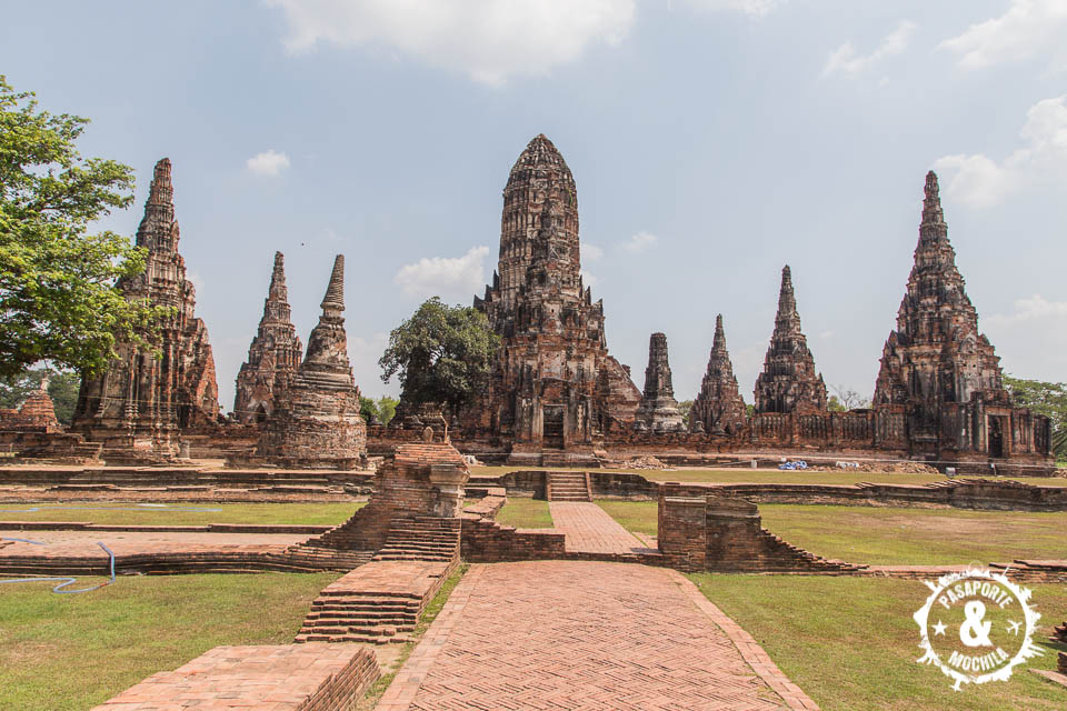 Templo en Ayutthaya.